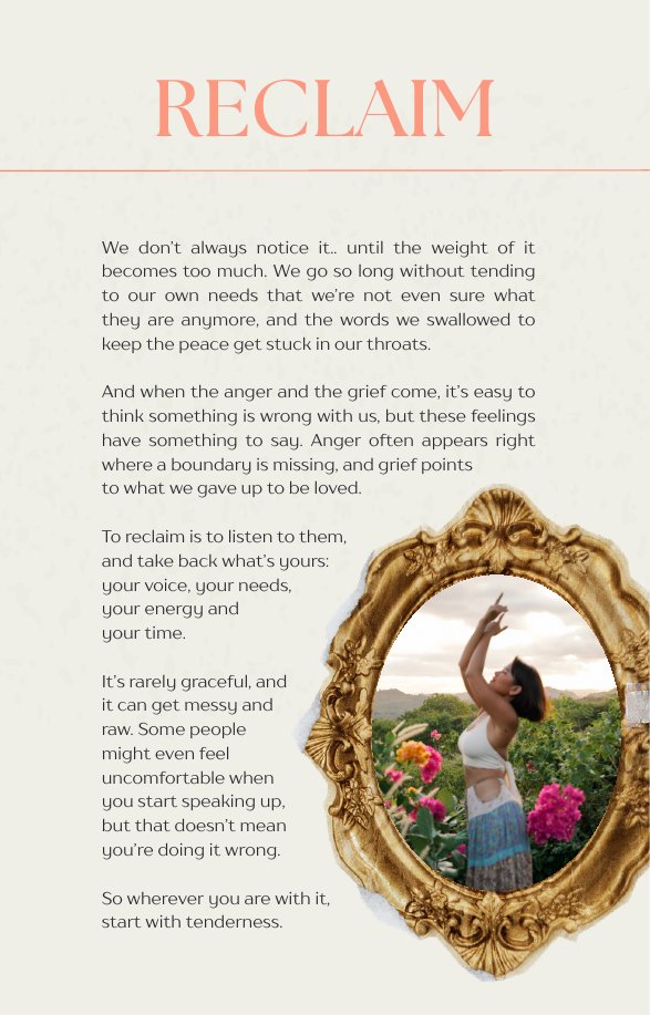 The Reclaim ritual